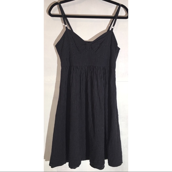 Converse navy pinstripe skater dress Small - Picture 1 of 7